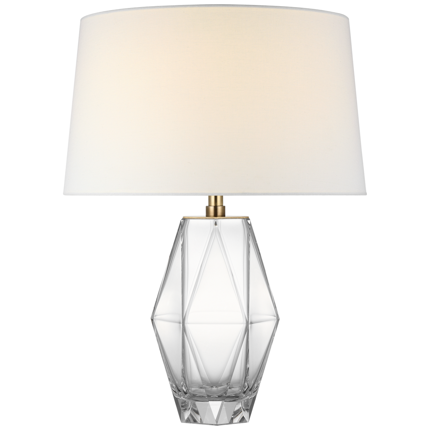 TABLE LAMP HEXAGONAL GLASS (Available in 3 Finishes)