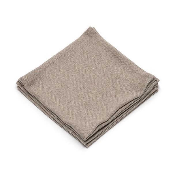 NAPKIN NATURAL LINEN 20"