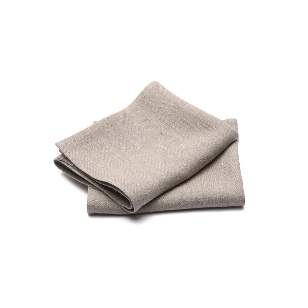 TOWEL TEA LINEN NATURAL 17X28 #57124