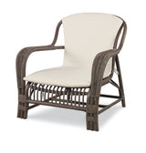 LOUNGE CHAIR SIMONE MINK GREY/FLAX