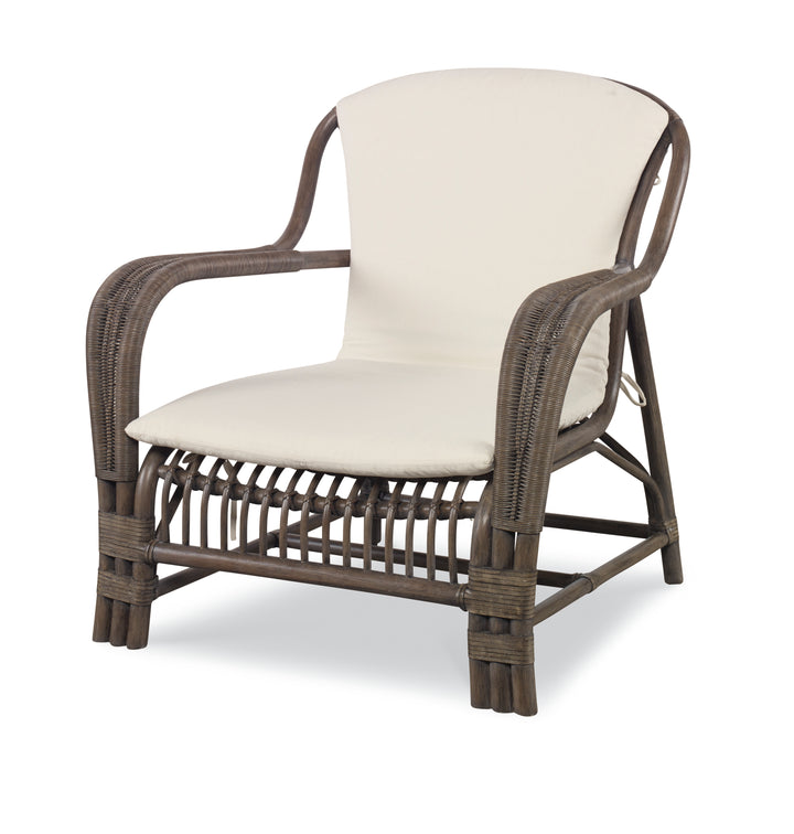 LOUNGE CHAIR SIMONE MINK GREY/FLAX