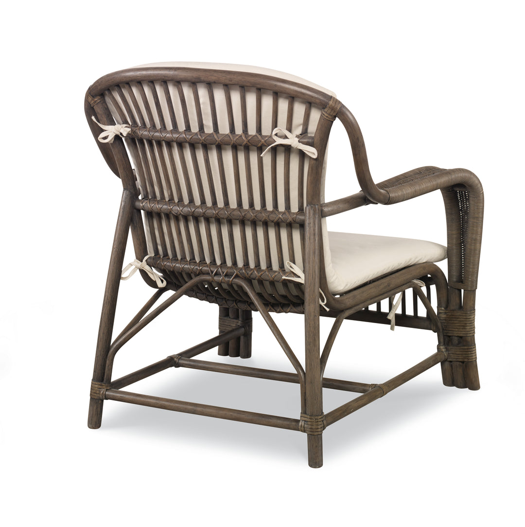 LOUNGE CHAIR SIMONE MINK GREY/FLAX