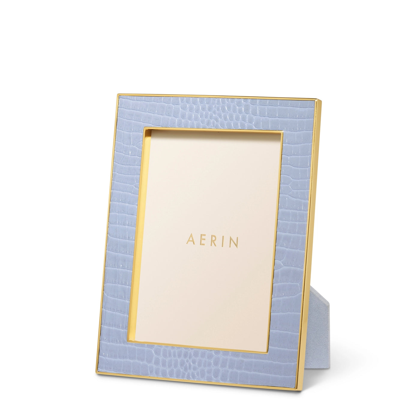 FRAME CLASSIC CROC LEATHER BLUE