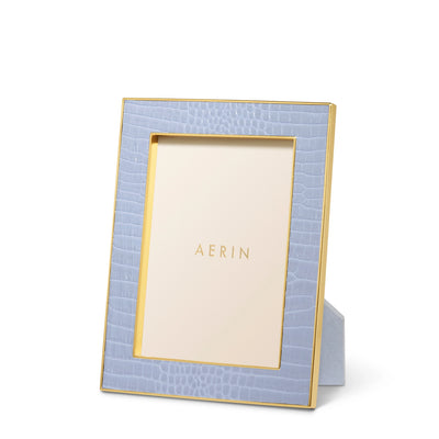 FRAME CLASSIC CROC LEATHER BLUE