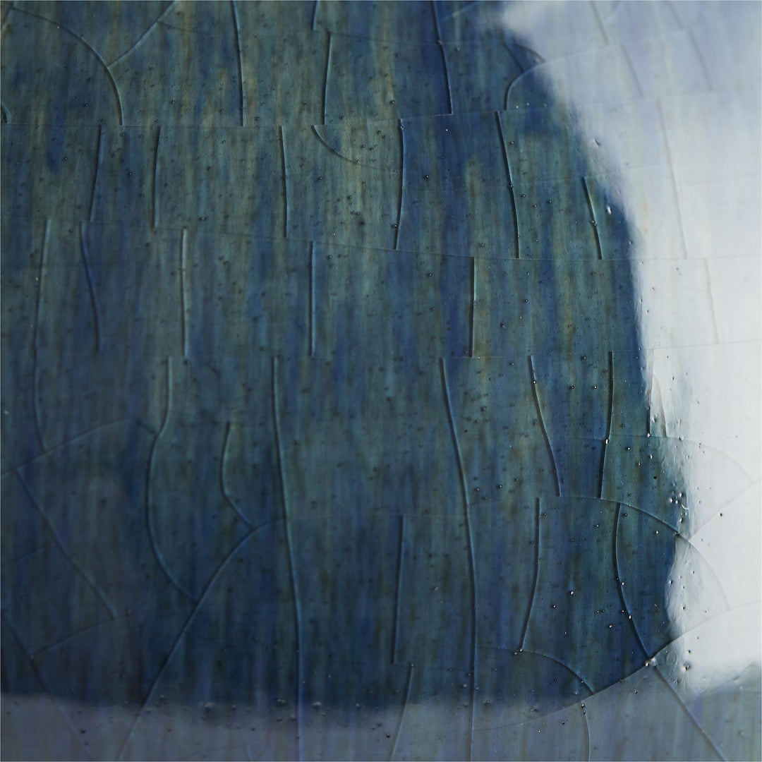 VASE ROUNDED PEACOCK