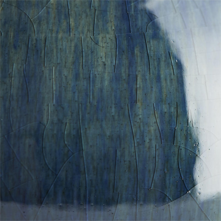 VASE ROUNDED PEACOCK