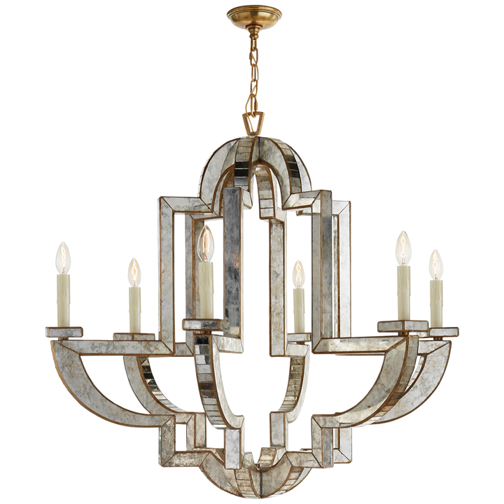 CHANDELIER 6-LIGHT ARABESQUE LG #57727