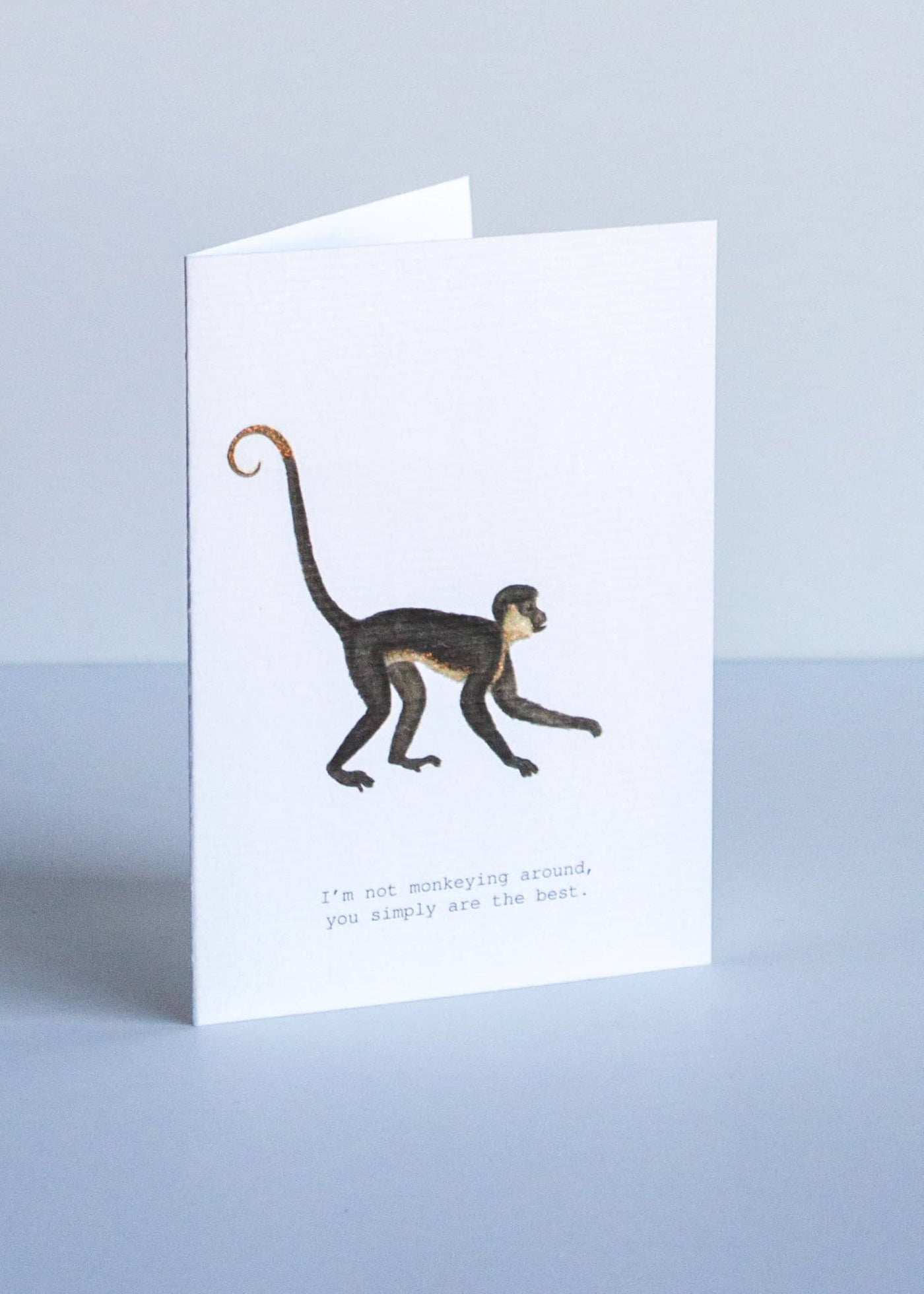 GREETING CARD "MONKEYING AROUND" #57758