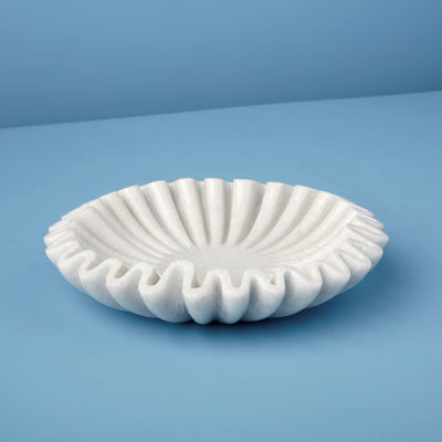 BOWL FLUTED MARBLE (Available in 2 Sizes)