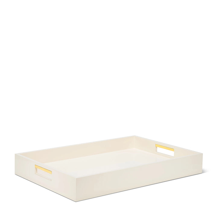 TRAY BUTLER PIERO LACQUER CREAM #57989