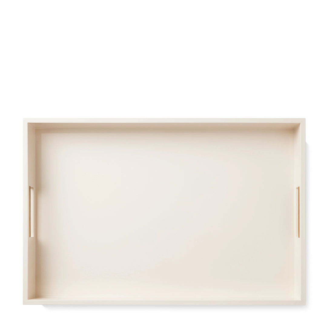 TRAY BUTLER PIERO LACQUER CREAM #57989