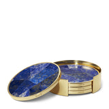 COASTERS LUCAS MOSAIC LAPIS S/4