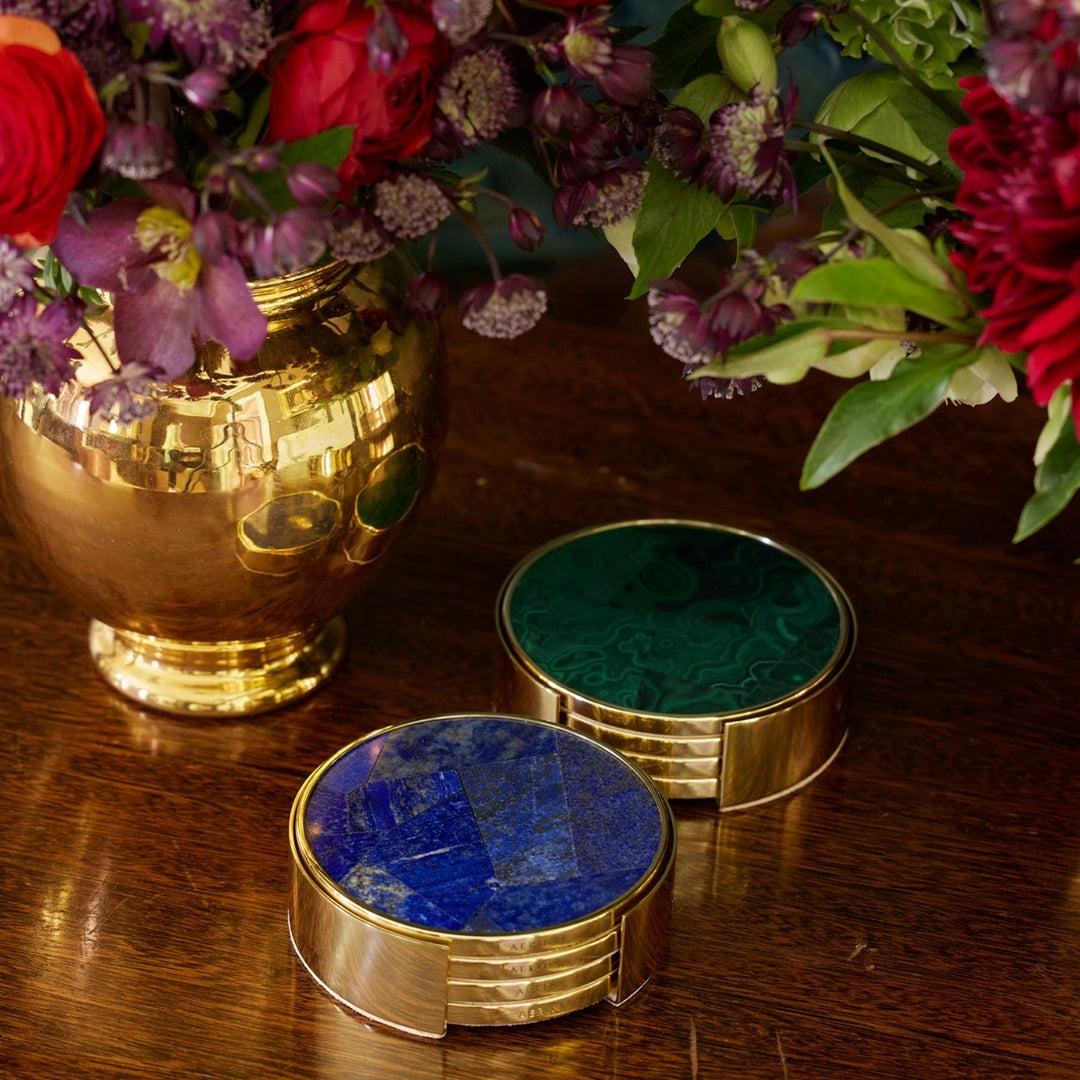 COASTERS LUCAS MOSAIC LAPIS S/4 #57998