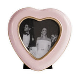 FRAME PHOTO HEART PINK 6"