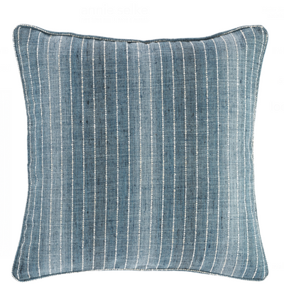 PILLOW DECORATIVE INDOOR/OUTDOOR SLUBBY TICKING STRIPE (Available in 3 Colors)