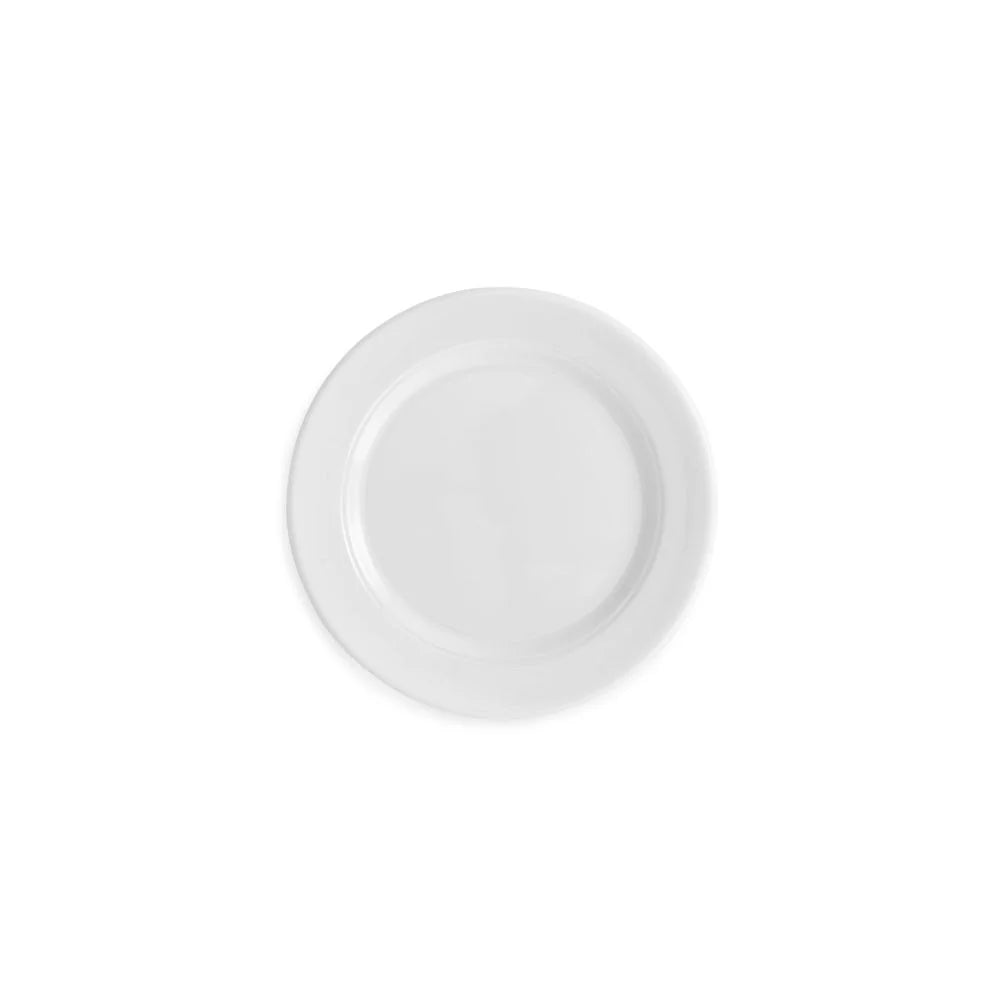 PLATE CANAPE WHITE MELAMINE ROUND #58566