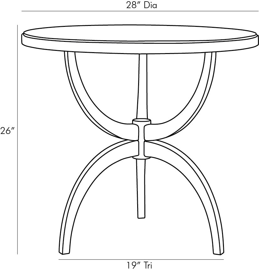 DOREY END TABLE