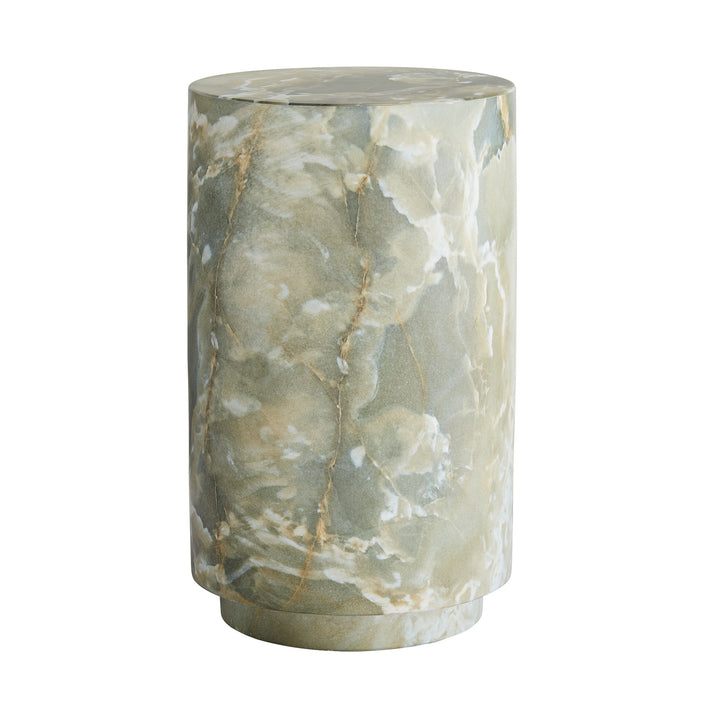 ACCENT TABLE JADE FAUX MARBLE ROUND #58607
