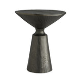 END TABLE GRAPHITE FAUX BOIS (NRD)