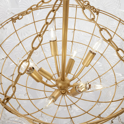 CHANDELIER TALIA GILD LG #58757