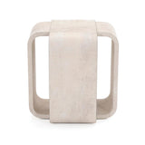 END TABLE SQUARE WITH CURVED CORNERS