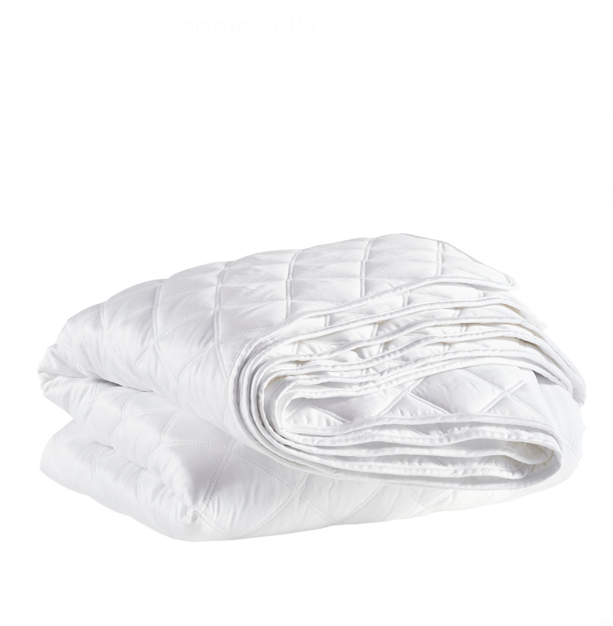 COVERLET QUITED SILKEN SOLID