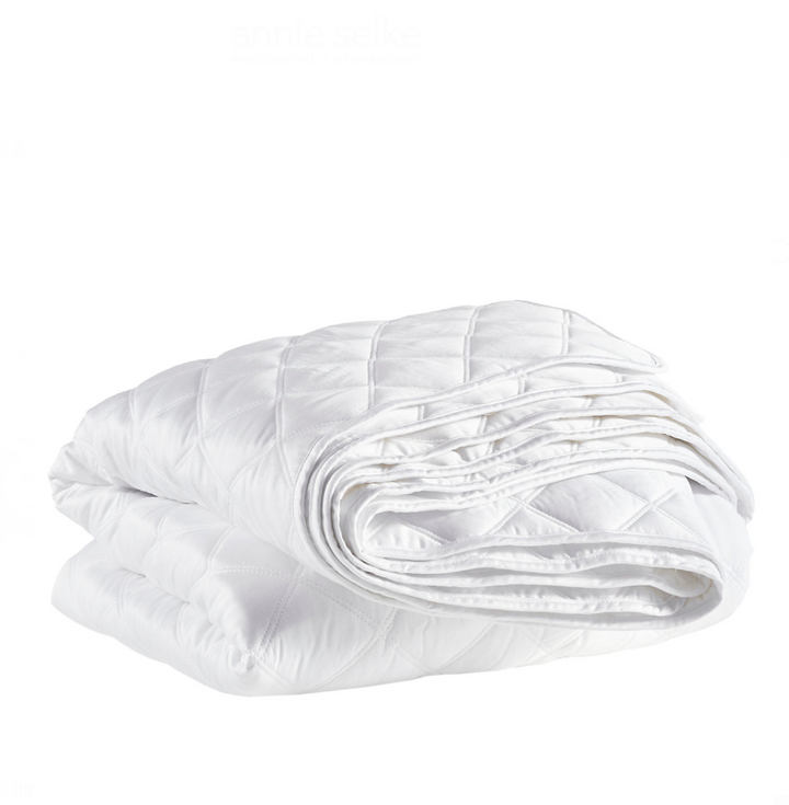 COVERLET QUITED SILKEN SOLID