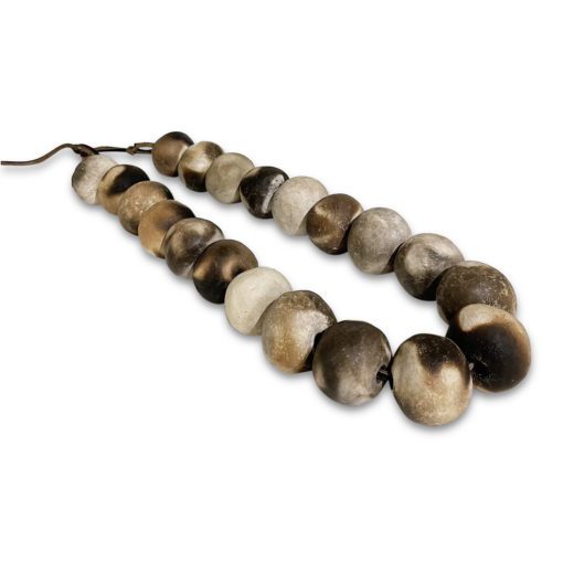 NECKLACE WITH METAL STAND NATURAL CERAMIC #59166