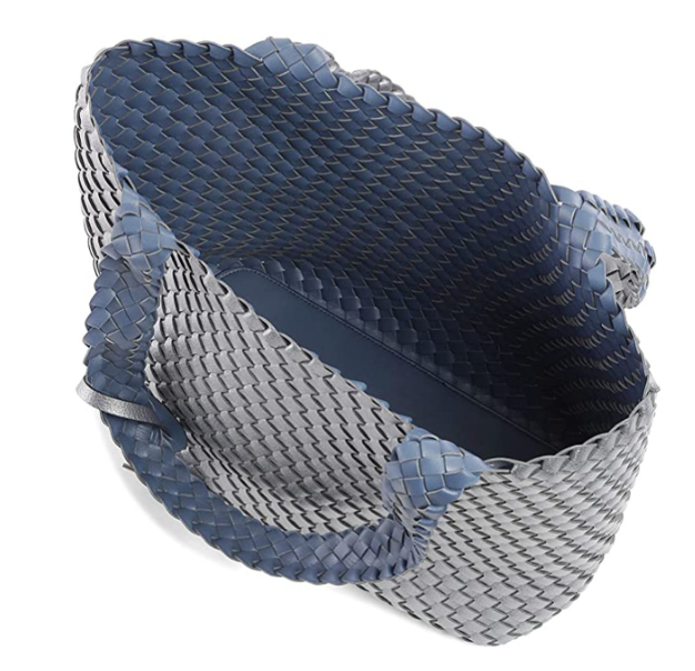 TOTE BAG ORION BLUE W/ ANTIQUE SILVER #59563