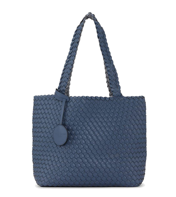 TOTE BAG ORION BLUE W/ ANTIQUE SILVER #59563