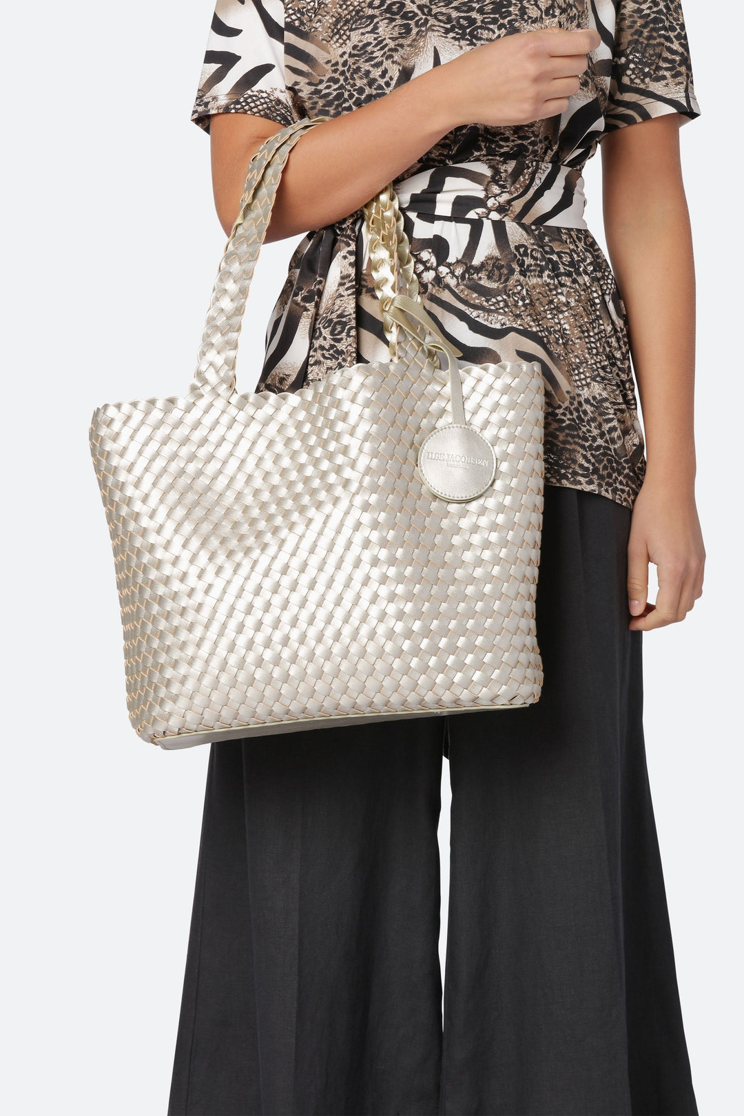 TOTE BAG  PLATIN & SILVER #59590