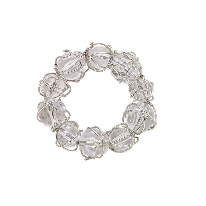 NAPKIN RING CRYSTAL BAUBLE