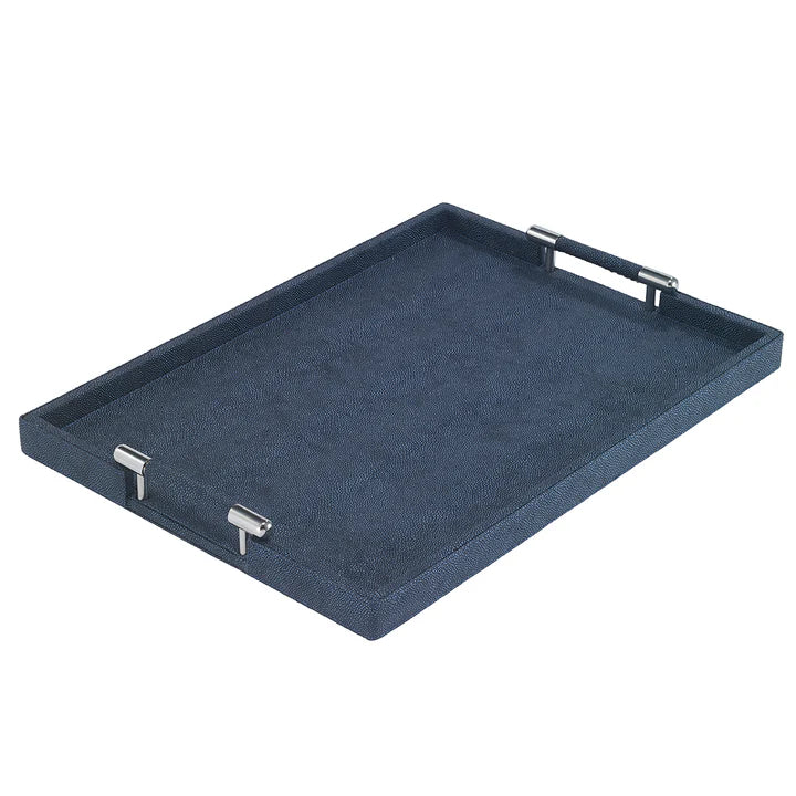 TRAY RECTANGULAR STINGRAY WITH HANDLES (Available in 5 Colors)