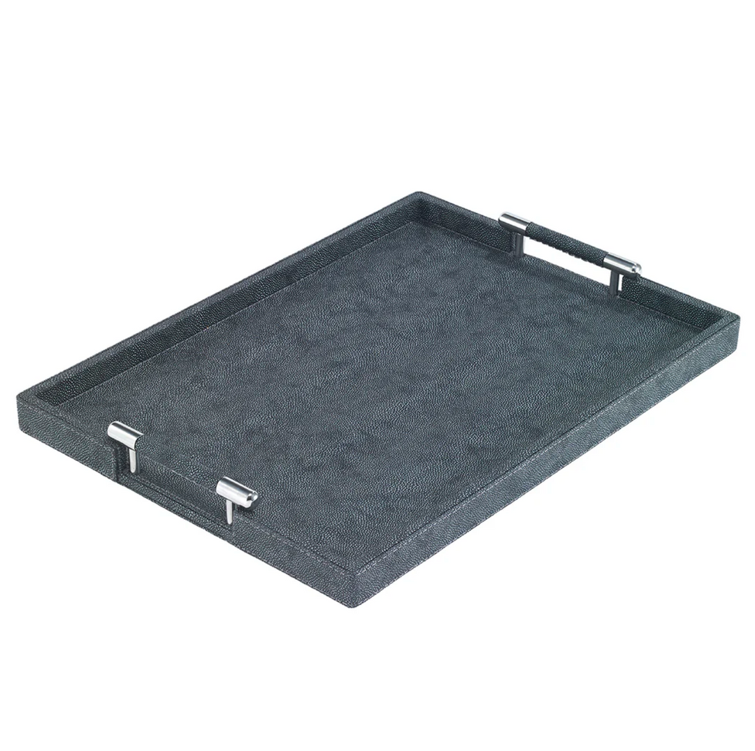 TRAY STINGRAY RECTANGLE WITH HANDLES