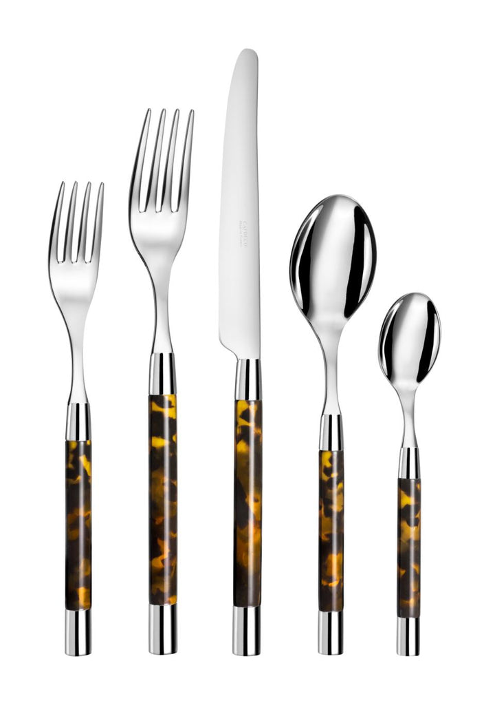 FLATWARE 5-PIECE SET CONTY TORTOISE #59713