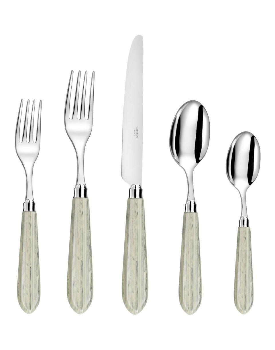 FLATWARE 5-PIECE SET OMEGA MARBLE