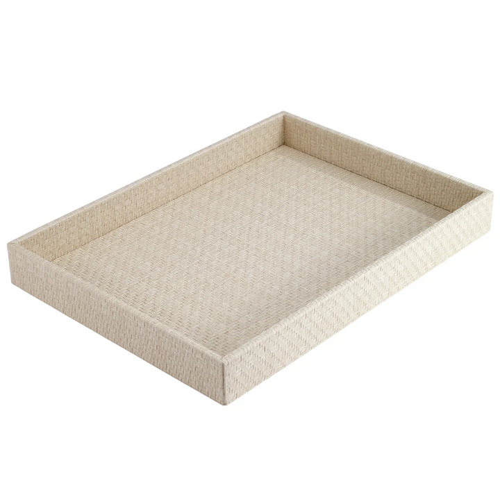 TRAY WICKER RECTANGLE