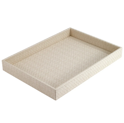 TRAY WICKER RECTANGLE (Available in 4 Colors)