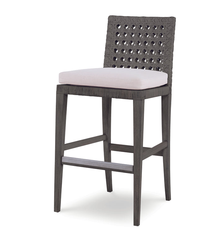 LITCHFIELD BAR STOOL - MINK GREY/FLAX