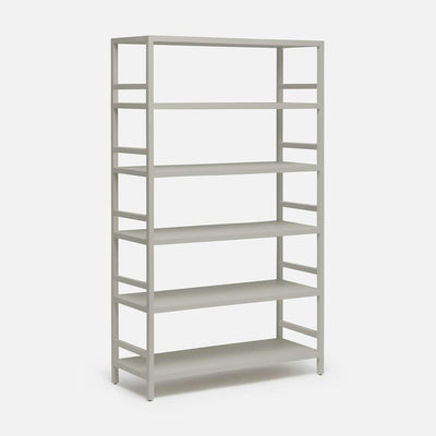 BOOKCASE FAUX LINEN (Available in 2 Finishes)