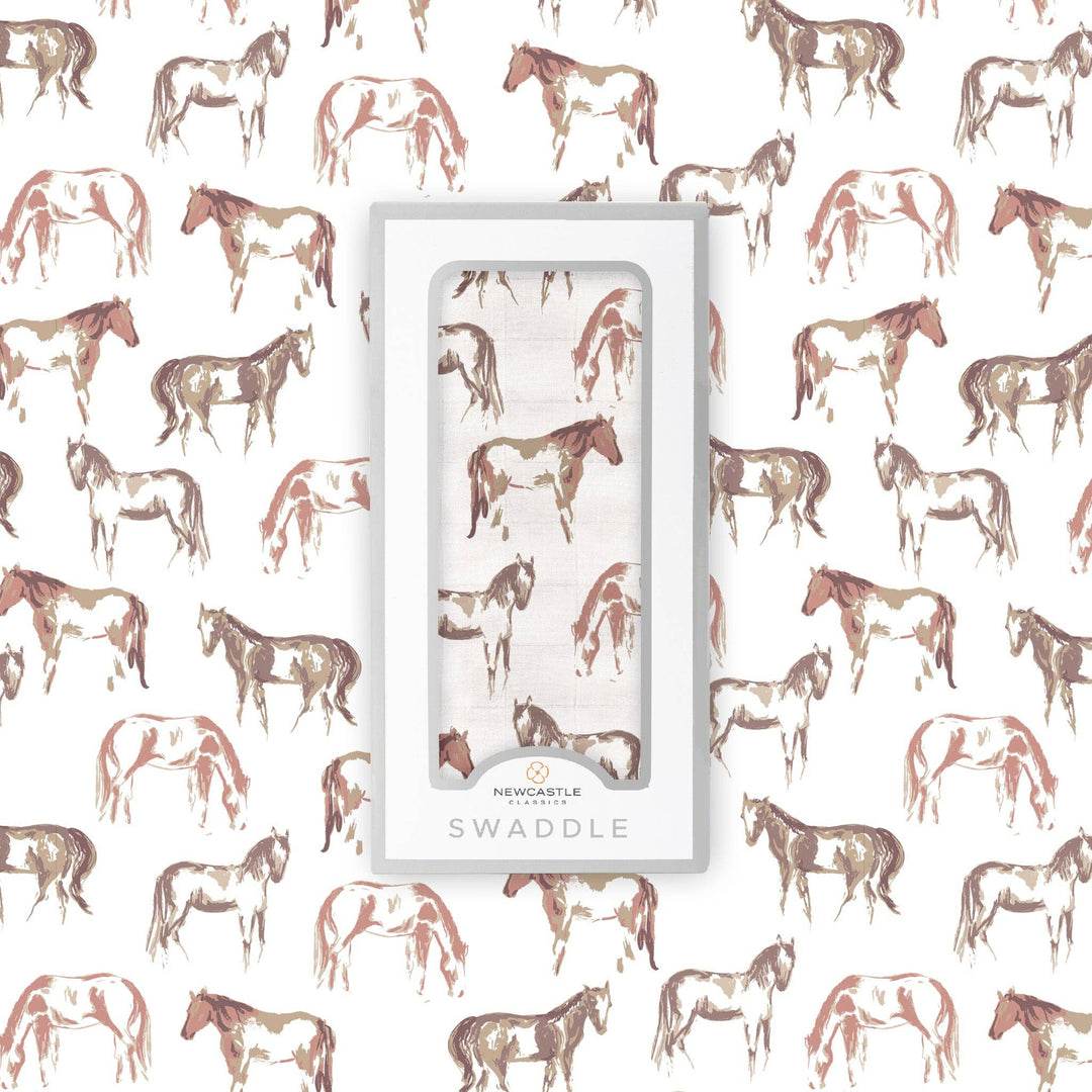 SWADDLE WILD HORSES BAMBOO
