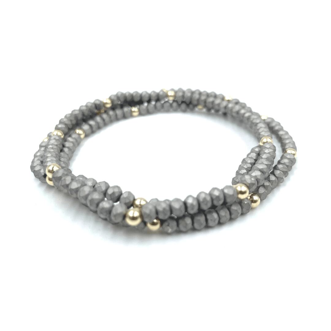 BRACELET CLASSIC MATTE GRAY GOLD