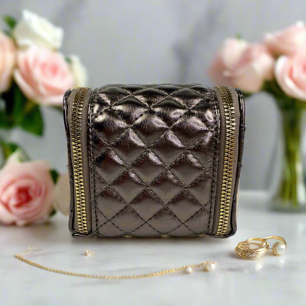 JEWELRY CASE TRAIN BRONZE