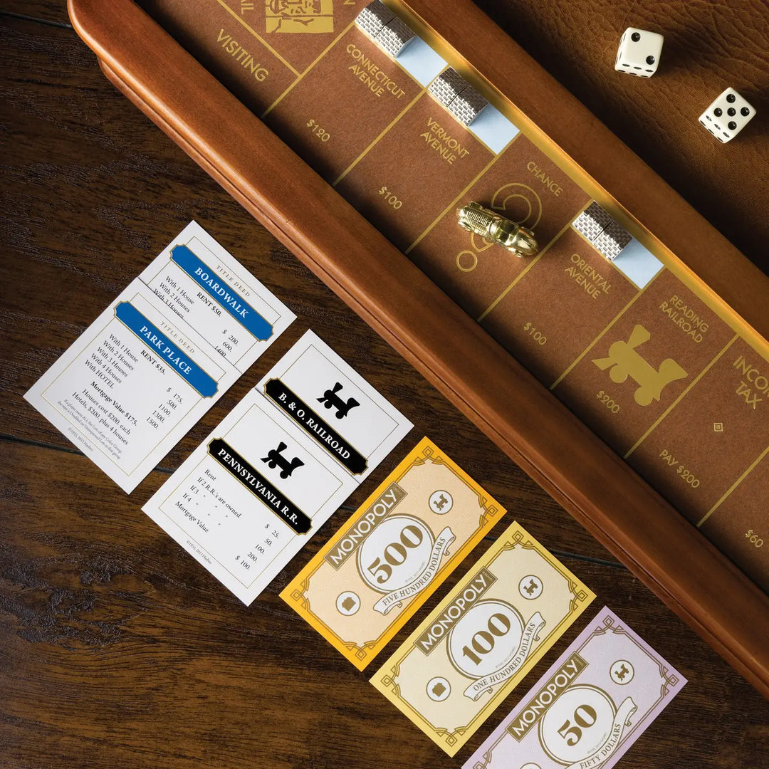 GAME MONOPOLY LUXURY EDITION