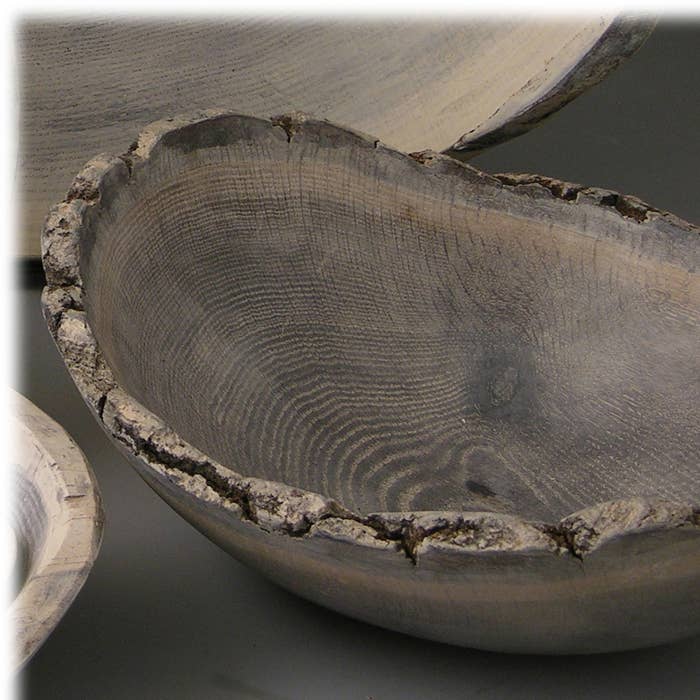 BOWL DRIFTWOOD OAK OVAL