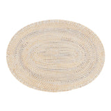 PLACEMAT WOVEN RATTAN OVAL