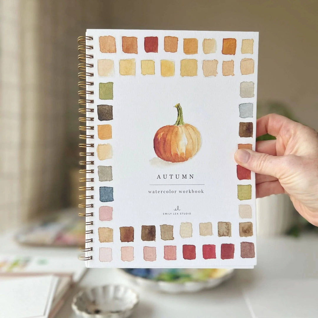 WORKBOOK WATERCOLOR AUTUMN
