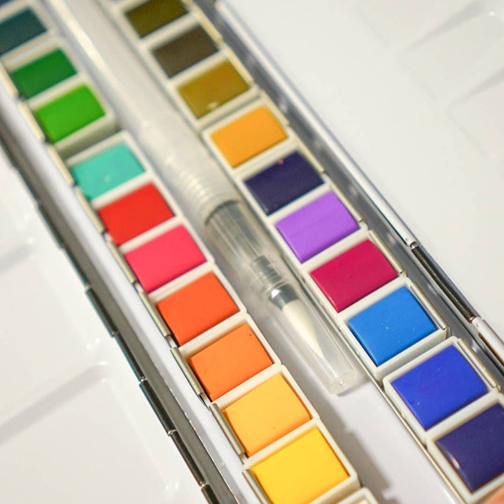 PAINT PALETTE WATERCOLOR 24 COLORS
