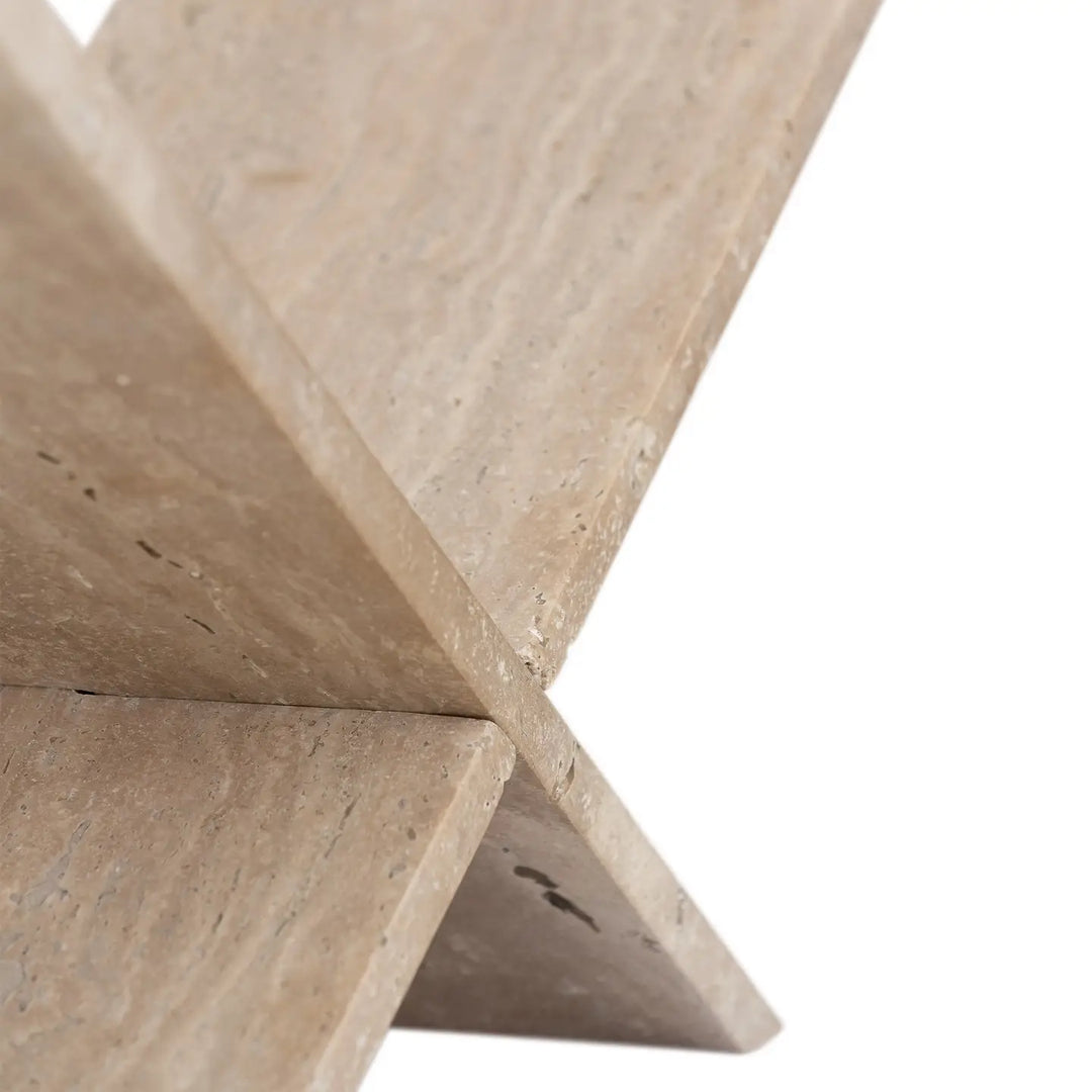 BOOK STAND TRAVERTINE NATURAL