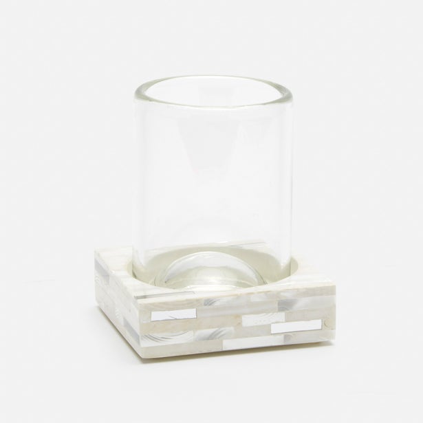 BATH COLLECTION SILVER MIX SHELL/METAL MIX